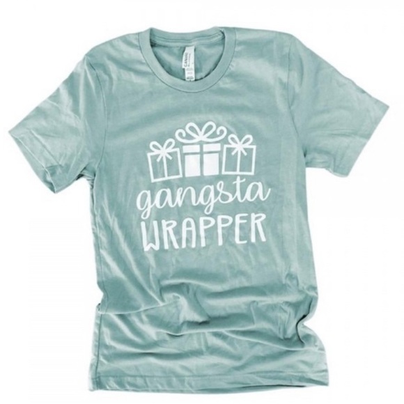 Tops - Gangsta Wrapper Christmas Tee